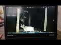 looking at trail camera.