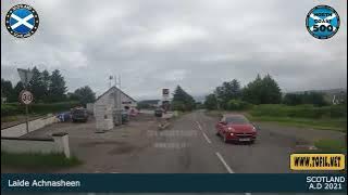 Laide Achnasheen SCOTLAND 2021 Driving Road Trip WWW.TOFIL.NET