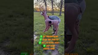 When it’s not deer season but you still want to go #hunting with your #tidewe blind! @TideWe