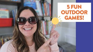 5 Fun & Educational Summer Activities for Kids ages 5-8 // outdoor activities for K-2