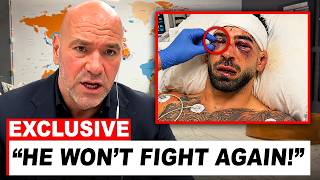 "IT'S OVER FOR HIM!" Dana White BREAKS SILENCE On Ilia Topuria's BRUTAL Surgery Recovery!