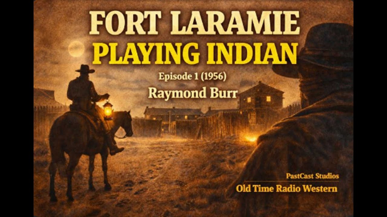 Fort Laramie  – “Playing Indian” 1956 | Raymond Burr as Capt  Lee Quince | Classic Old Time Radio We