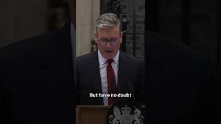 Watch Keir Starmer's first speech as UK prime minister