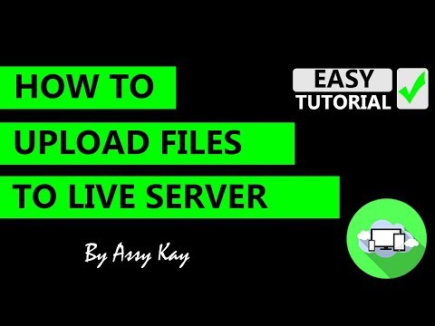 How To Upload Files To Server - FTP TUTORIAL