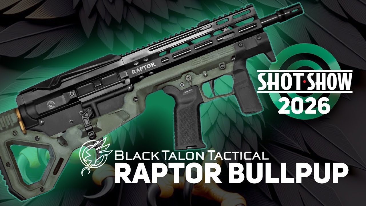 Настоящее ощущение спускового крючка AR в компоновке буллпап! Black Talon Tactical Raptor | Выста...