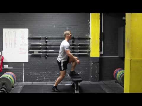 Step-up with Knee Raise