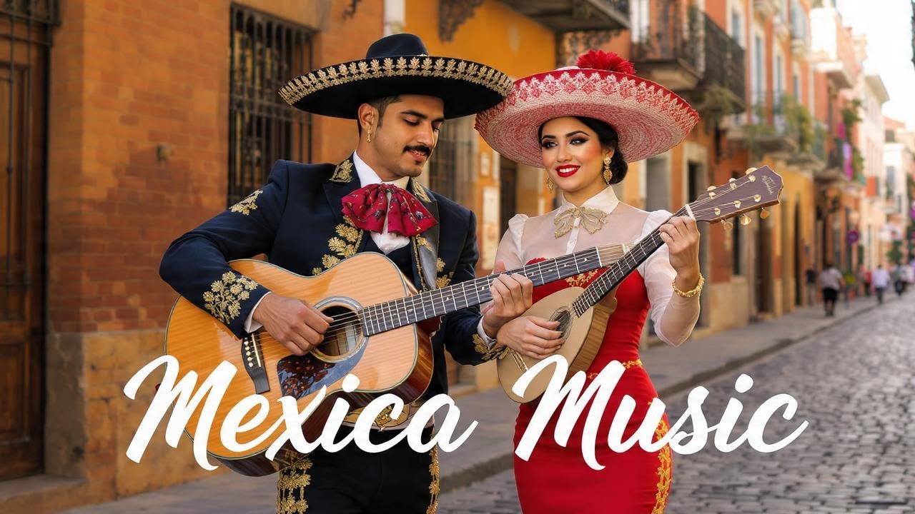 Top 10 Traditional Mexican Instrumentals | Mariachi & Folk Guitar Accordion Mix vol.76