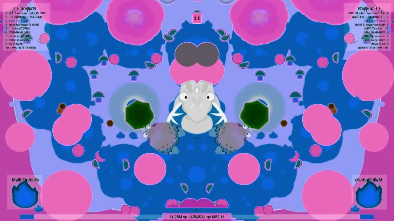 99 Small Pros vs 1 Giant Pro in Mope.io in G-Major 19 in G-Major 50