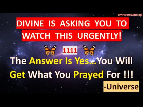 Important Message from your Guardian ANGEL. GOD & Universe Message. See this Now! It's a sign. LOA