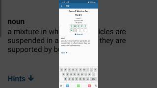 WIZ - Word Quiz - Guess 3 English Words a Day #5-97 screenshot 3