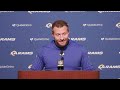 Sean McVay, Carson Wentz & Puka Nacua Address The Media Following Week 18 Win Against The 49ers