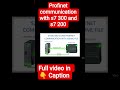 s7300 and s7200 Profinet communication #siemens #profinet #plc #siemensplc