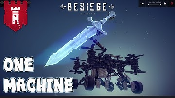 Tolbrynd One Machine - Besiege 1.0 Gameplay - Quadcopter