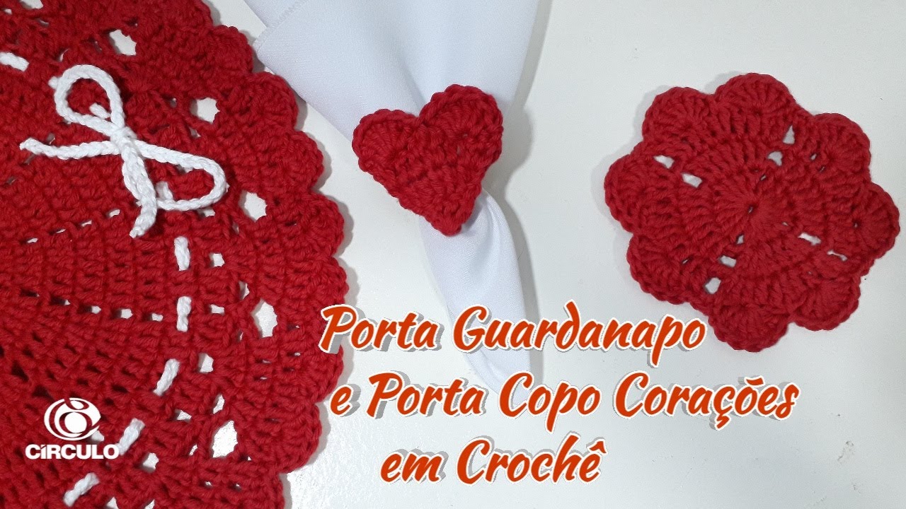 PORTA COPO CORAÇÃO ♥️