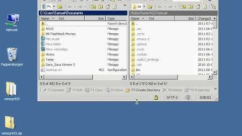 Accessing your files at UPPMAX from a Windows computer