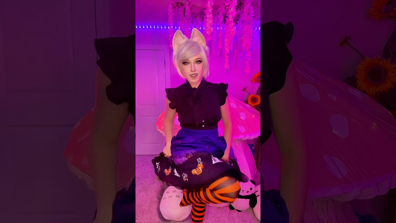 #neko #catgirl #cosplay #shorts #costume #transition #transformation