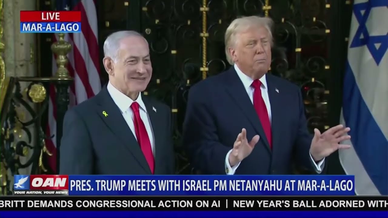 President Trump Meets with Israel PM Netanyahu