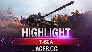 На последней секунде. Т-62А в World of Tanks!