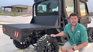 Can-Am Defender "Project Limitless" w/ New Flat Bed by Ranch Armor