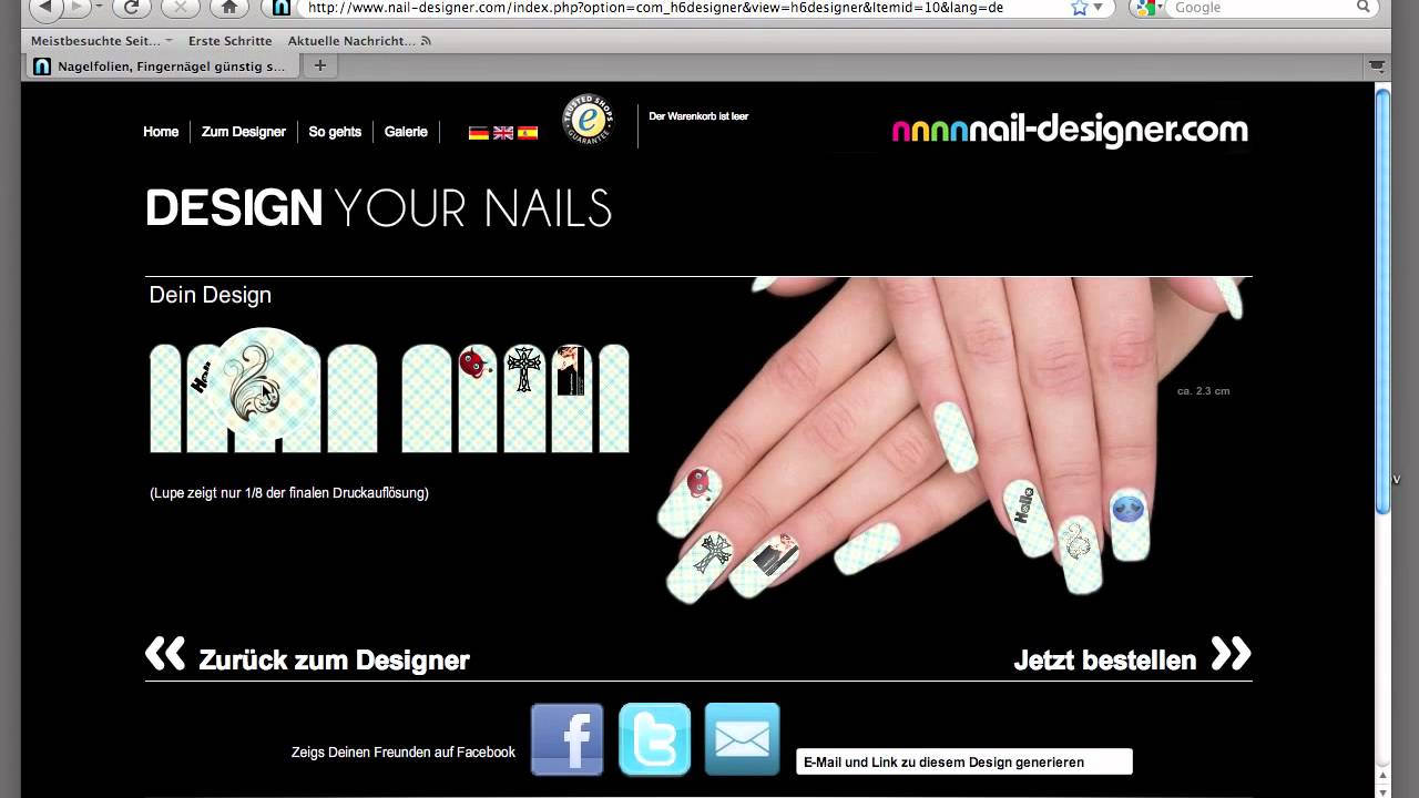 Naildesigner online auf www.nail-designer.com - YouTube