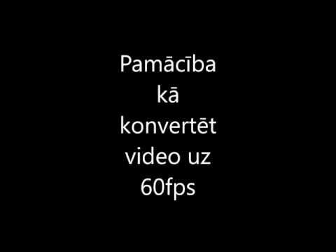 Video: Kā Konvertēt Video