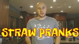 TOP 5  STRAW PRANKS FOR FRIENDS | 1M views