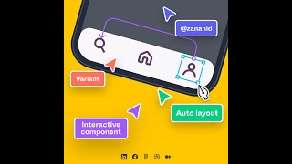 Interactive Tab bar in Figma