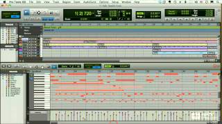 Pro Tools 8 101   Viewing In The Split Edit Window