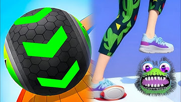 Going Balls vs Asmr Tippy Toe - SpeedRun New Update Gameplay  Level Ep-9