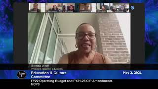 May 3, 2021 - E&C Committee Worksession