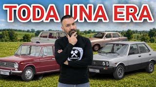 Seat 124 Seat 1430 Seat 132 y Seat 131 los 4 SEAT que Construyeron España