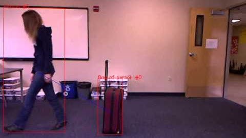 OpenCV Person and Baggage Tracking Update 11