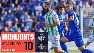 Highlights Getafe CF vs Real Betis (1-1)