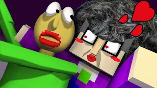 Monster School : SCARY TEACHER FALL IN LOVE WITH BALDI'S - Minecraft Animation