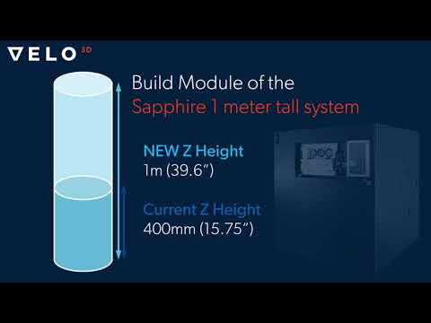 Sapphire 1 Meter Tall Build Module