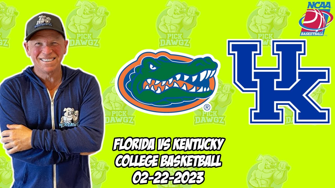 Florida vs Kentucky 2/22/23 College Basketball Free Pick CBB Betting