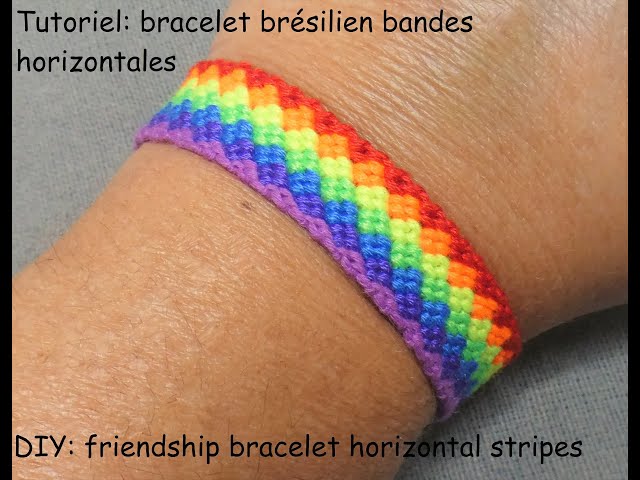 Bracelet Brésilien LGBT Arc-en-ciel