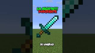 Pausa en la espada de diamante #minecraft #fyp #viral
