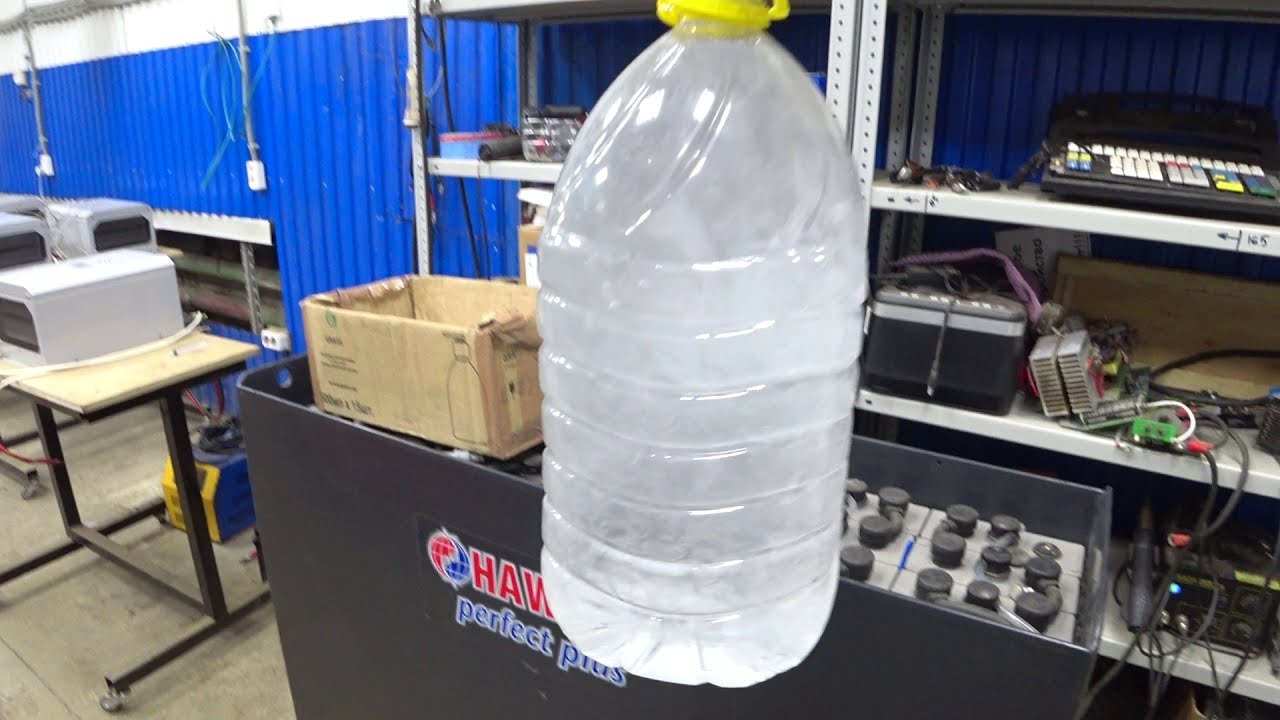 Моментальное замерзание дистиллированной воды!