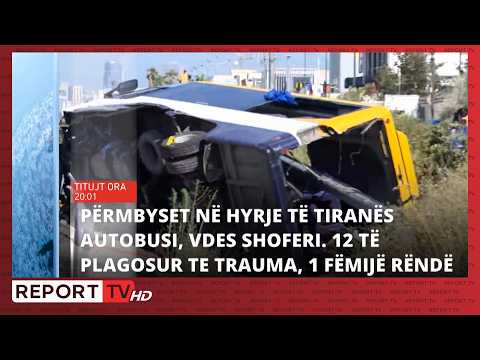 Report TV- Titujt kryesorë të lajmeve ora 20:00 (30.06.2026)