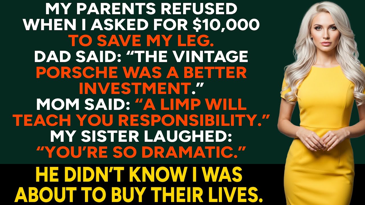 My Parents Refused $10K for My Surgery — My Broke Brother Gave Me Everything...