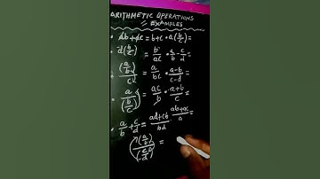 Arithmetic Operations Examples #shorts