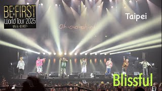 BE:FIRST「Blissful」定点WORLDTOUR2025@Taipei