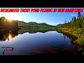 Pond Fishing for Trout in New Hampshire