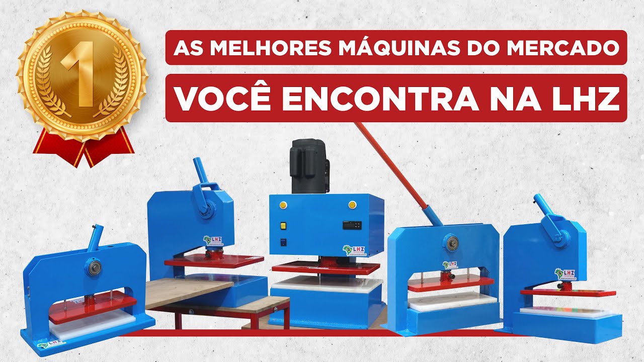 NOSSAS MÁQUINAS DE CORTAR CHINELOS