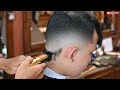 Easy skin fade tutorial  asmr barber haircut