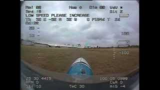 Deadstick Landing with SIG Rascal 110/FPV.