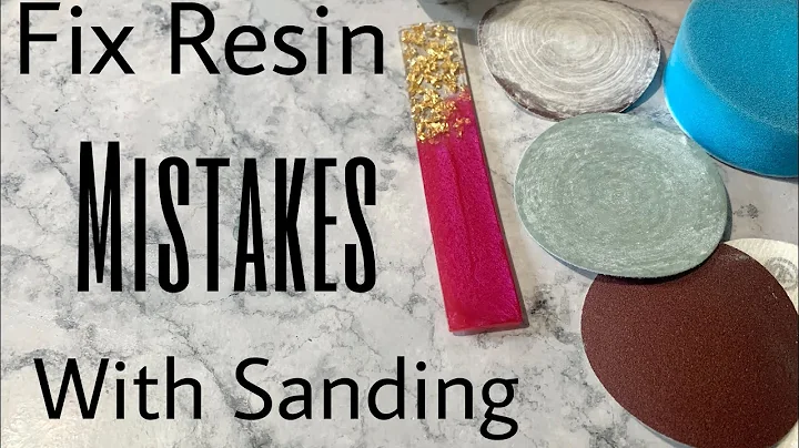 Fix Resin Mistakes with Sanding Tutorial |DIY Resin