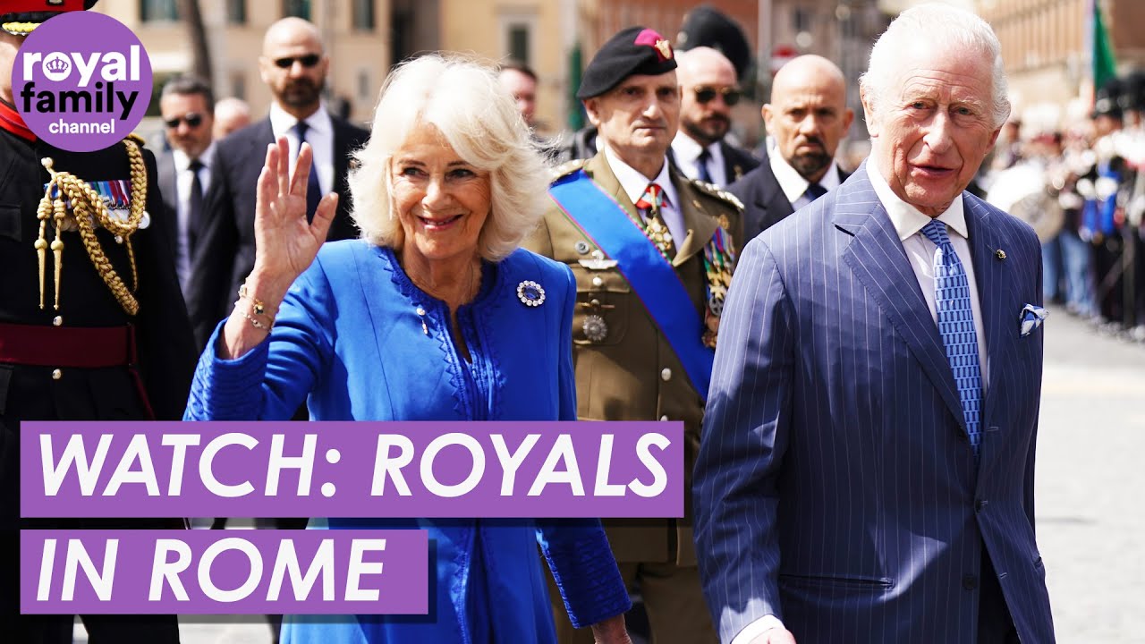WATCH: King and Queen Visit the Tomb of the Unknown Soldier in Rome