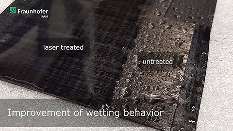 Robot based CFRP cleaning: Fraunhofer IFAM develops in-line process for 3D parts with excimer lasers